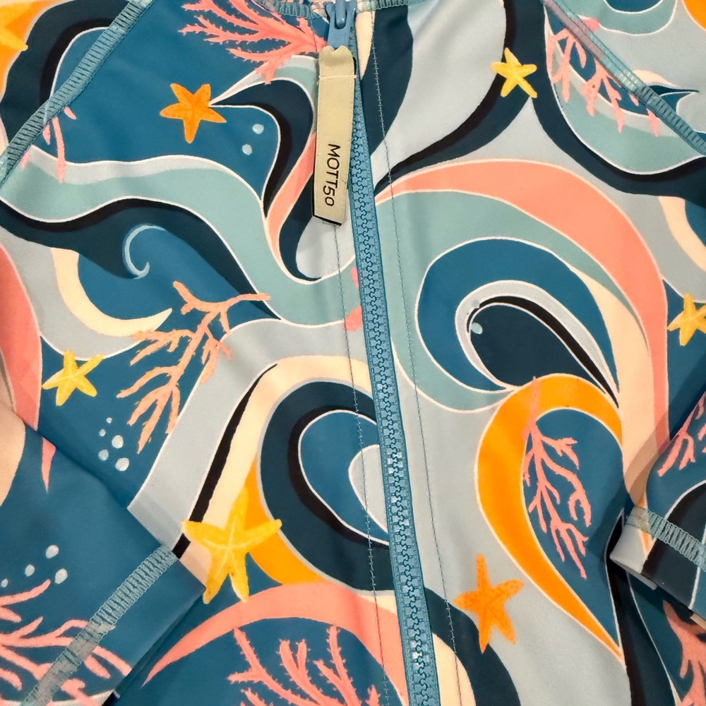 Mott50 x Maisonette Bright Wave Swimsuit - Picture 3 of 14